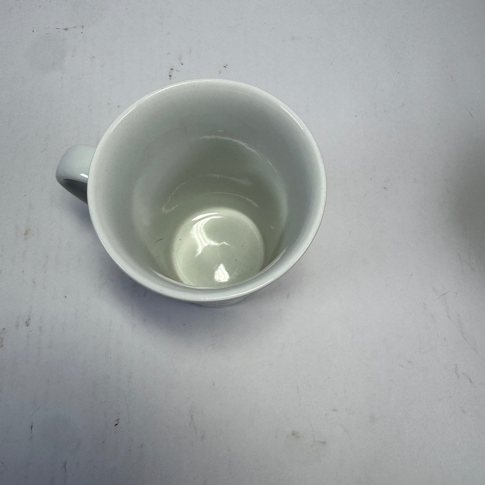 Starbucks‎ White Ceramic Mug Floral Design 12oz Microwave Dishwasher Safe - Picture 5 of 5